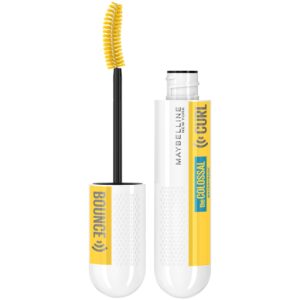 maybelline volum' express colossal curl bounce waterproof curling mascara, very black, 1 count