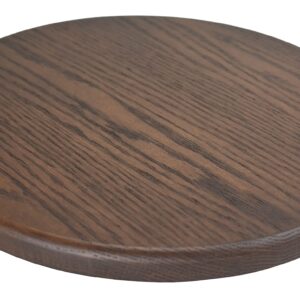 Lazy Susan Wooden 12 inch Solid Oak Tabletop, Non-Skid Pantry Kitchen Turntable, Use for Spices, Medications, Cheese Board, Cabinet Organizer Rotates Smoothly (Natural Oak)