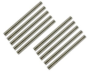 foxbc 3-1/4 inch industrial carbide hand planer blades for craftsman cmew300, milwaukee m18, makita, dewalt, bosch, wen, ryobi and most 3-1/4 planer (82x5.5x1.2mm - 10 pack, tungsten carbide)