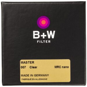 B+W 43mm Master Clear MRC Nano 007M Glass Filter
