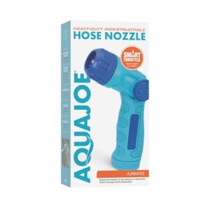 Aqua Joe AJHN103 Multi Function Adjustable Hose Nozzle | Smart Throttle