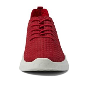 ECCO Women's Therap Lace Sneaker, Chili RED Nubuck, 8-8.5