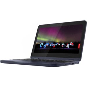 Lenovo 300w Gen 3 82J1000KUS LTE, UMTS 11.6" Touchscreen 2 in 1 Notebook - HD - 1366 x 768 - AMD 3015e Dual-core (2 Core) 1.20 GHz - 4 GB RAM - 64 GB Flash Memory - Abyss Blue