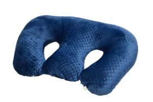 twin z pillow navy 6 uses in 1 twin nursing pillow breastfeeding, bottlefeeding, tummy time, reflux, support and pregnancy pillow