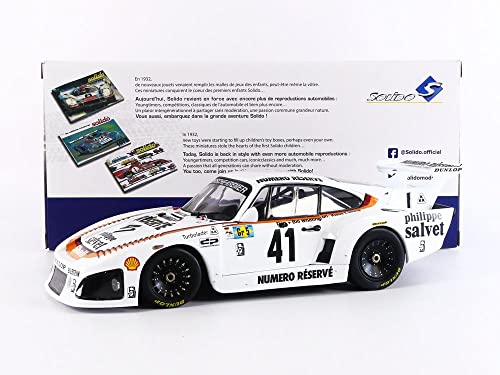 solido S1807201 1:18 Porsche 935 K3#41 24h Le Mans 1979 Collectible Miniature car, Multi