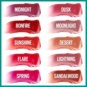 Maybelline Green Edition Balmy Lip Blush, Formulated With Mango Oil, Moonlight, Pink Nude, 1 Count