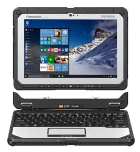 panasonic toughbook cf-20, 10.1 multi touch, 1920 x 1200, m5-6y57, 16gb, 256gb ssd, intel hd graphics 515, wi-fi, bluetooth, hdmi, dual pass, 8mp, backlit keyboard, 4g lte, windows 10 pro (renewed)