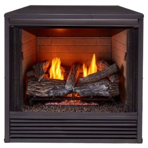 ProCom 32in. Universal Ventless Firebox Insert - Zero Clearance Design - Model# PC32VFC-R (Renewed)