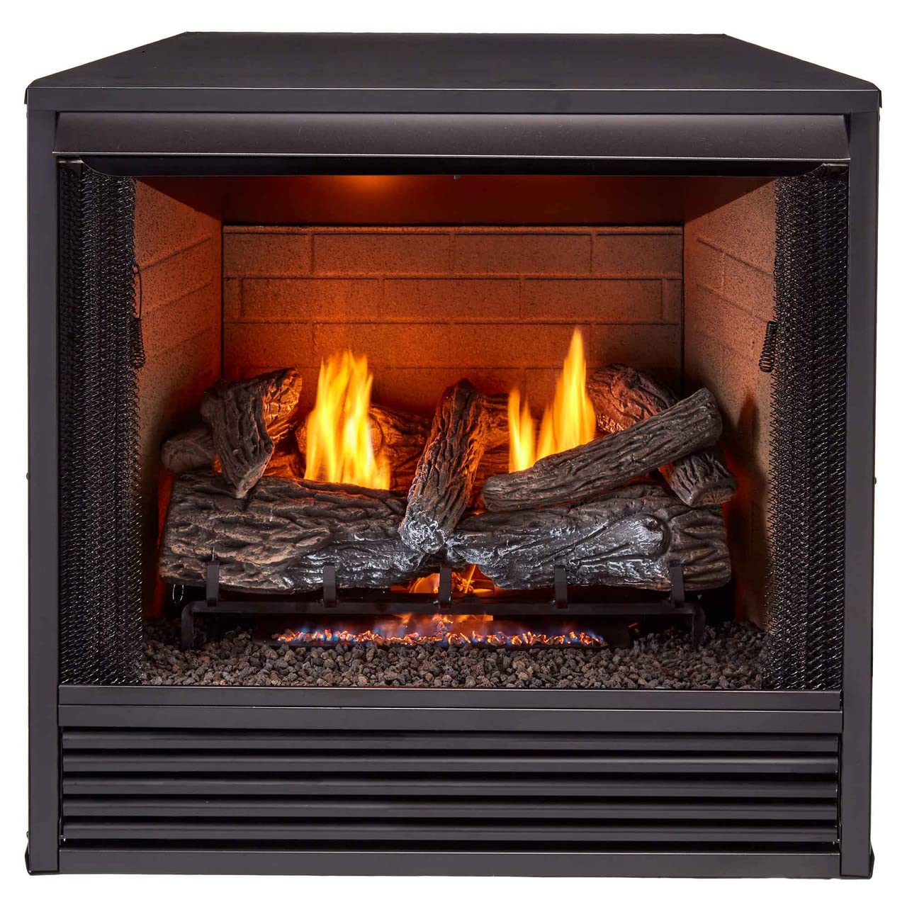 ProCom 32in. Universal Ventless Firebox Insert - Zero Clearance Design - Model# PC32VFC-R (Renewed)