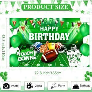 Football Birthday Party Decorations Super Football Bowl Game Backdrop Banner Football Background Backdrop Football Theme Birthday Party Supplies Touchdown Banner Football Birthday Party Decor