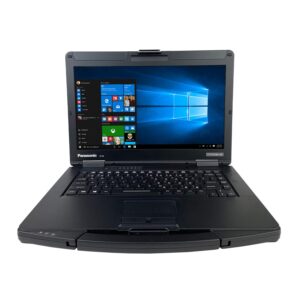 panasonic toughbook 54, cf-54 mk3, 14-inch fhd, gloved multi-touch, intel core i5-7300u @ 2.60ghz, 16gb ram, 256gb ssd, 4g lte, dedicated gps, webcam, backlit keyboard, windows 10 pro (renewed)