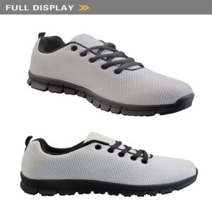 Forchrinse Black White Piano Music Running Shoes Men Women Causal Sport Shoes Anti Slip for Outdoor Walking Hiking