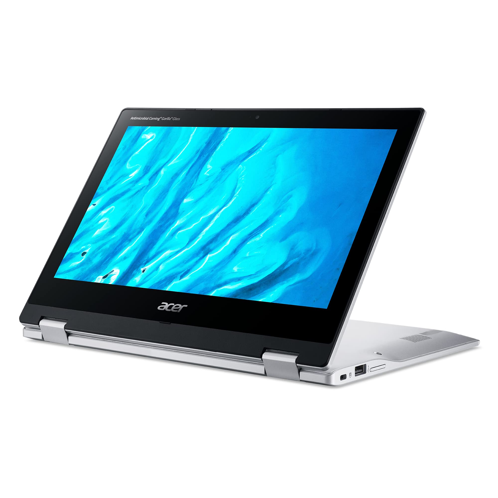 acer Newest Chromebook Spin 311 Convertible Laptop, MediaTek MT8183C 8-Core Processor, 11.6" HD Touchscreen, 4GB LPDDR4X, 32GB eMMC, WiFi 5, Bluetooth, Chrome OS, w/Ghost Manta Accessories