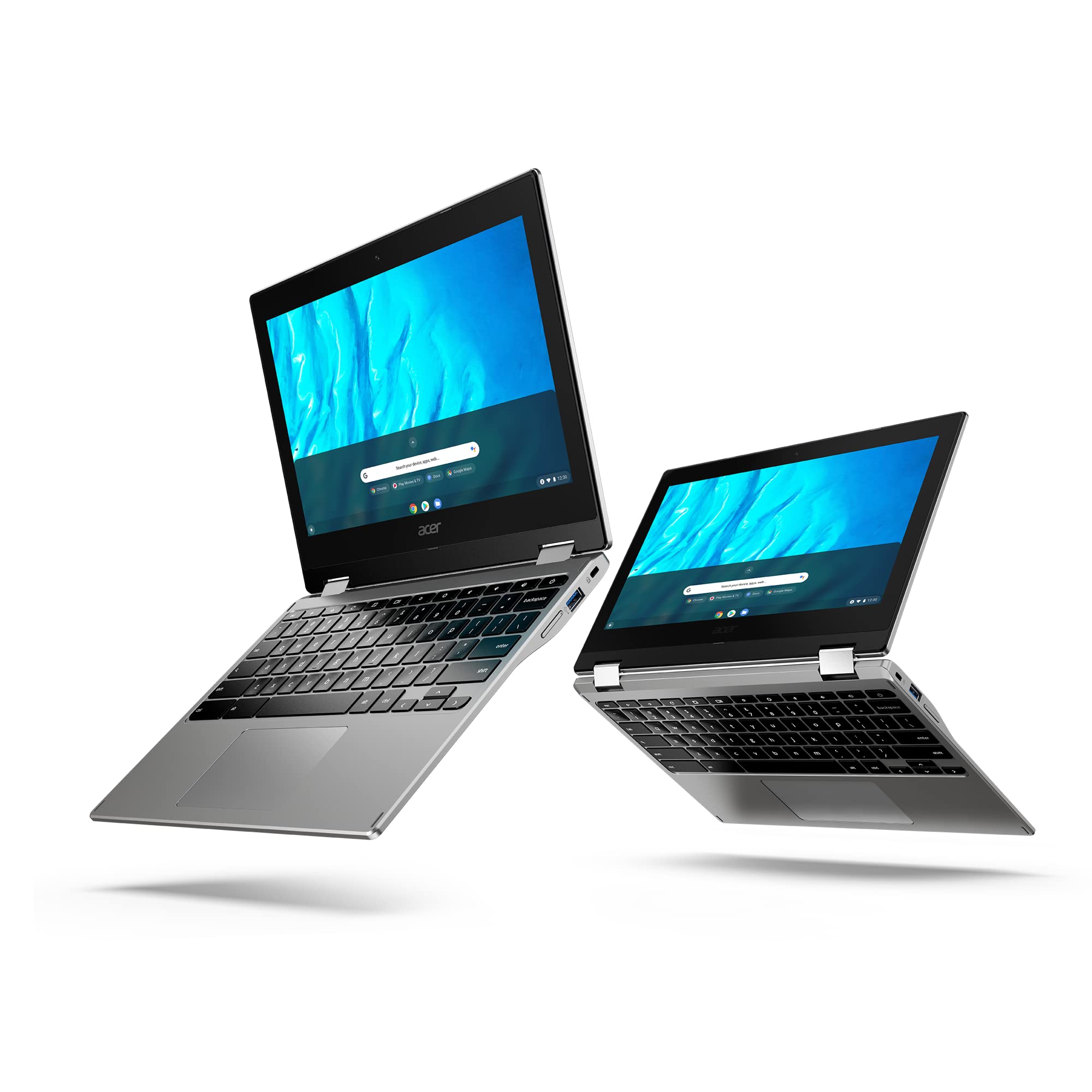 acer Newest Chromebook Spin 311 Convertible Laptop, MediaTek MT8183C 8-Core Processor, 11.6" HD Touchscreen, 4GB LPDDR4X, 32GB eMMC, WiFi 5, Bluetooth, Chrome OS, w/Ghost Manta Accessories
