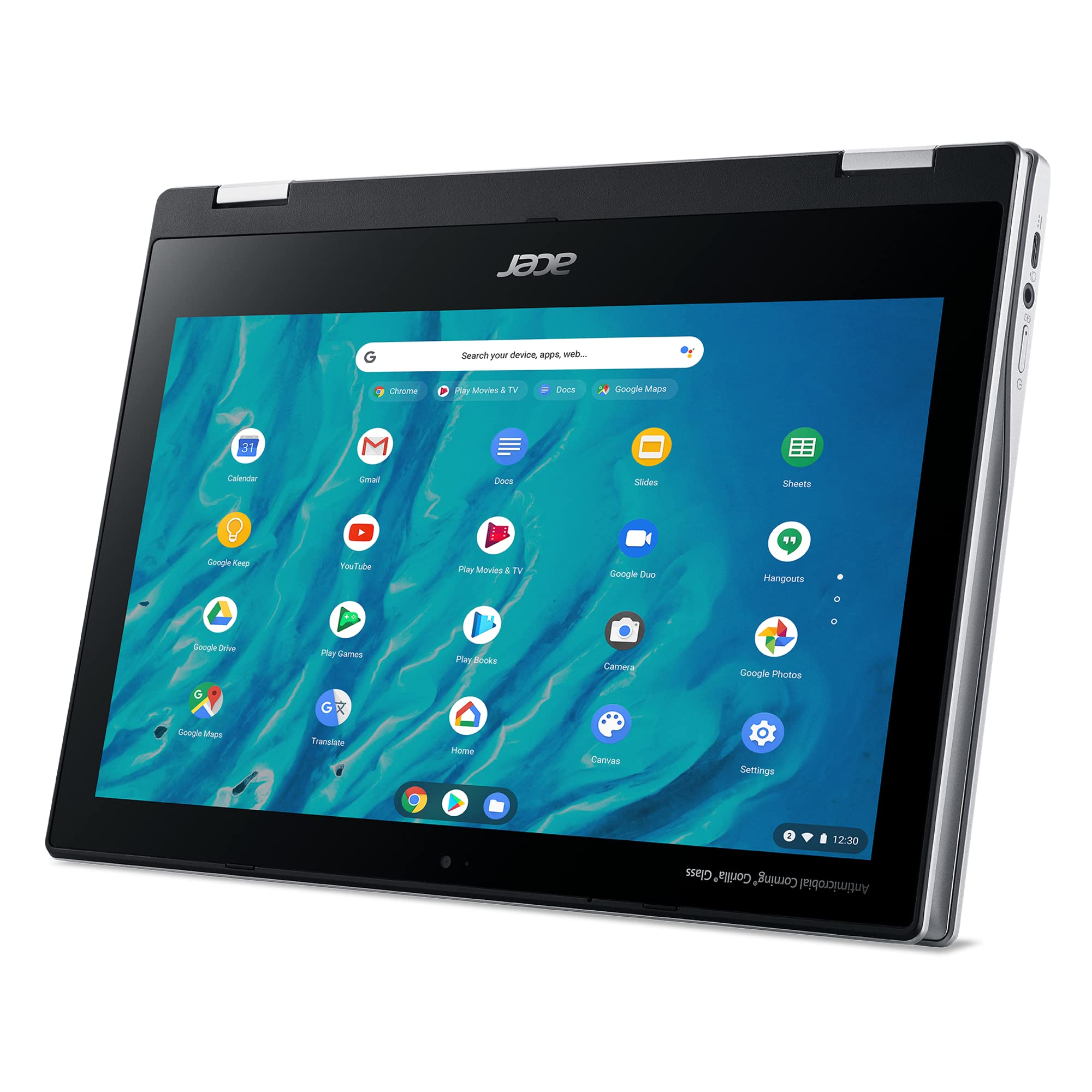 acer Newest Chromebook Spin 311 Convertible Laptop, MediaTek MT8183C 8-Core Processor, 11.6" HD Touchscreen, 4GB LPDDR4X, 32GB eMMC, WiFi 5, Bluetooth, Chrome OS, w/Ghost Manta Accessories