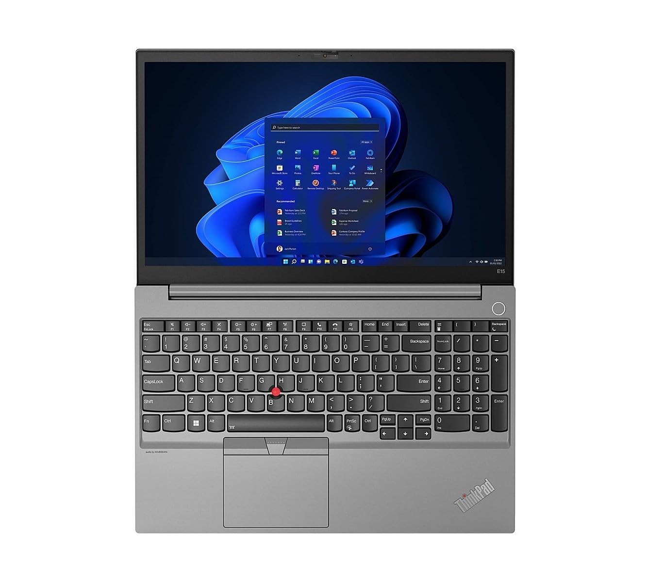 OEM Lenovo ThinkPad E15 Gen 4, 15.6" FHD IPS, AMD Ryzen 7 5825U Octa Core (Beats Intel i7-1355U), 40GB RAM, 1TB NVMe, WiFi 6, Bluetooth, RJ-45, W10P, Mineral Metallic (Silver), Business Laptop