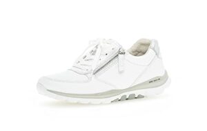 gabor rollingsoft sensitive 86.968.51 - women's sneaker for walking - size 9.5 (us) 40.5 (eu) white