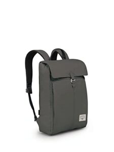 osprey arcane flap laptop backpack, stonewash black
