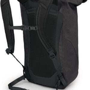 Osprey Arcane Roll Top 25L Waterproof Laptop Backpack, Stonewash Black