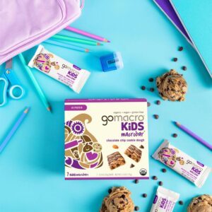 GoMacro Kids MacroBar – 4 Flavor Assortment - (0.90 Ounce Bars, 28 Count)