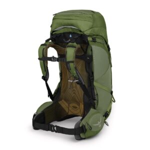 Osprey Atmos AG 50L Men's Backpacking Backpack, Mythical Green, S/M