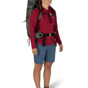 Osprey Eja 58L Women's Ultralight Backpacking Backpack, Cloud Grey, WM/L