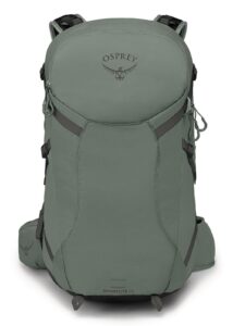 osprey sportlite 25l unisex hiking backpack, pine leaf green, m/l