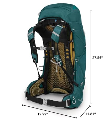 Osprey Eja 38L Women's Ultralight Backpacking Backpack, Deep Teal, WXS/S