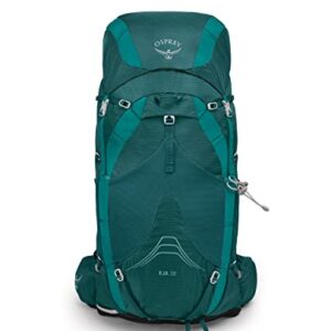 Osprey Eja 38L Women's Ultralight Backpacking Backpack, Deep Teal, WXS/S