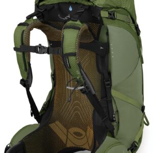 Osprey Atmos AG 50L Men's Backpacking Backpack, Mythical Green, L/XL