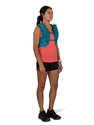 Osprey Dyna LT Women's Running Hydration Vest with Hydraulics Soft Flasks, Slate Grey, Large