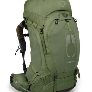 Osprey Atmos AG 65L Men's Backpacking Backpack, Mythical Green, Large/X-Large