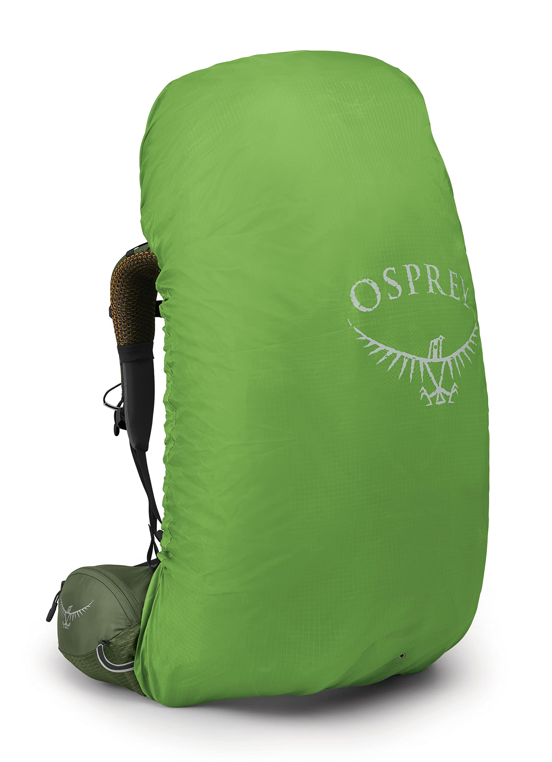 Osprey Atmos AG 65L Men's Backpacking Backpack, Mythical Green, Large/X-Large