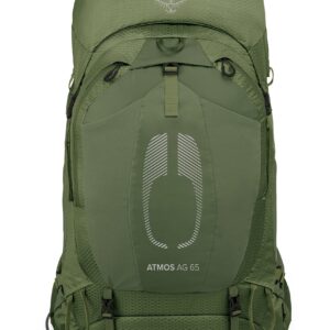 Osprey Atmos AG 65L Men's Backpacking Backpack, Mythical Green, Large/X-Large