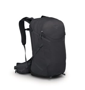 osprey sportlite 25l unisex hiking backpack, dark charcoal grey, m/l