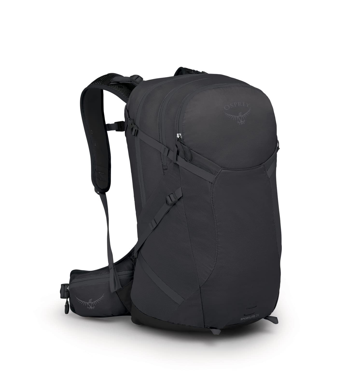 Osprey Sportlite 25L Unisex Hiking Backpack, Dark Charcoal Grey, M/L