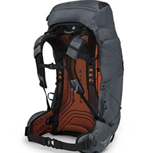 Osprey Exos 58L Men's Ultralight Backpacking Backpack, Tungsten Grey, L/XL