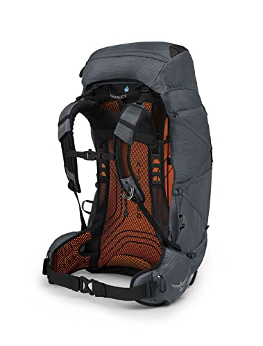 Osprey Exos 58L Men's Ultralight Backpacking Backpack, Tungsten Grey, L/XL