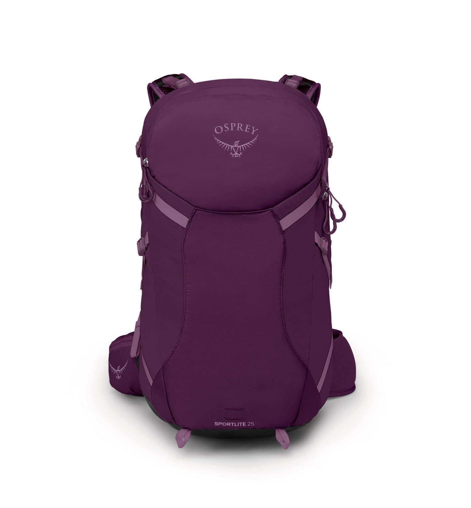 Osprey Sportlite 25L Unisex Hiking Backpack, Aubergine Purple, S/M