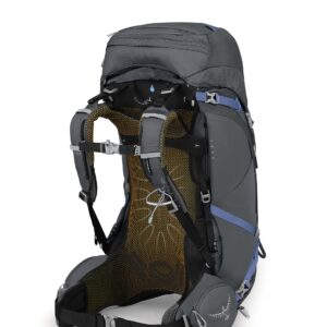 Osprey Aura AG 50L Women's Backpacking Backpack, Tungsten Grey, WXS/S