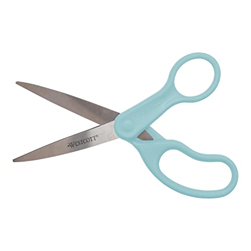 Westcott 8" Straight Hard Handle Scissors 3pk (17839)