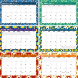 2024 Photo Frame Wall Spiral-bound Calendar (Add Your Own Photos) - 12 Months Desktop/Wall Calendar/Planner - (Edition #015) (26)