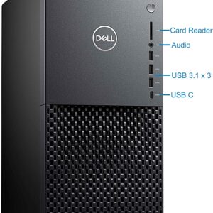 Dell XPS 8940 Gaming Tower PC- Intel i7-11700 - 32GB RAM, 512GB NVMe SSD + 1TB HDD - Nvidia Geforce RTX 3060 Ti 8GB 4K, DisplayPort, HDMI, DVD, AX Wi-Fi, Bluetooth, SD Card - Windows 10 Pro (Renewed)