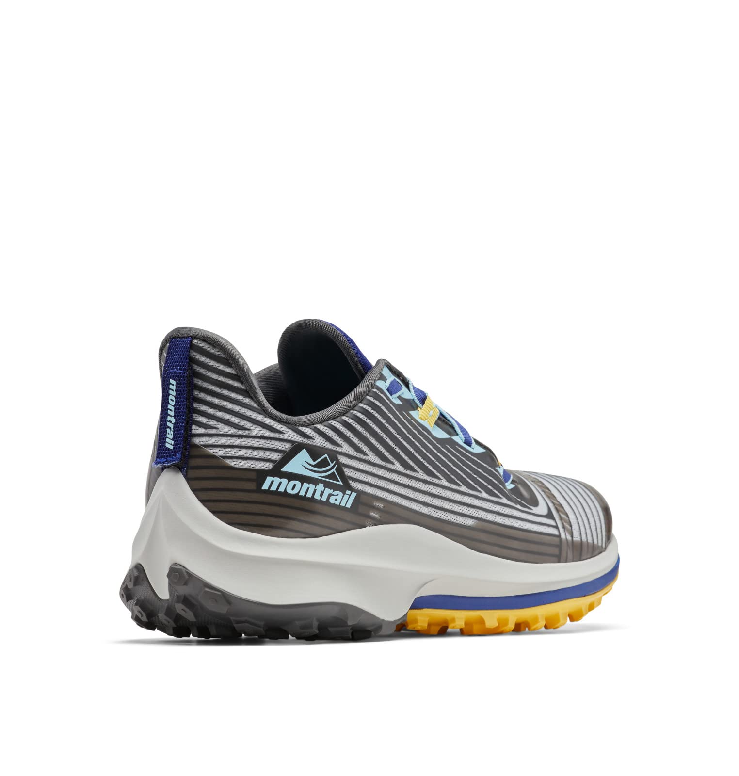 Columbia Women's Montrail Trinity Ag, Grey Ice/Spring Blue, 7