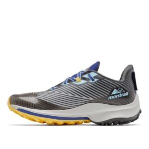 Columbia Women's Montrail Trinity Ag, Grey Ice/Spring Blue, 7