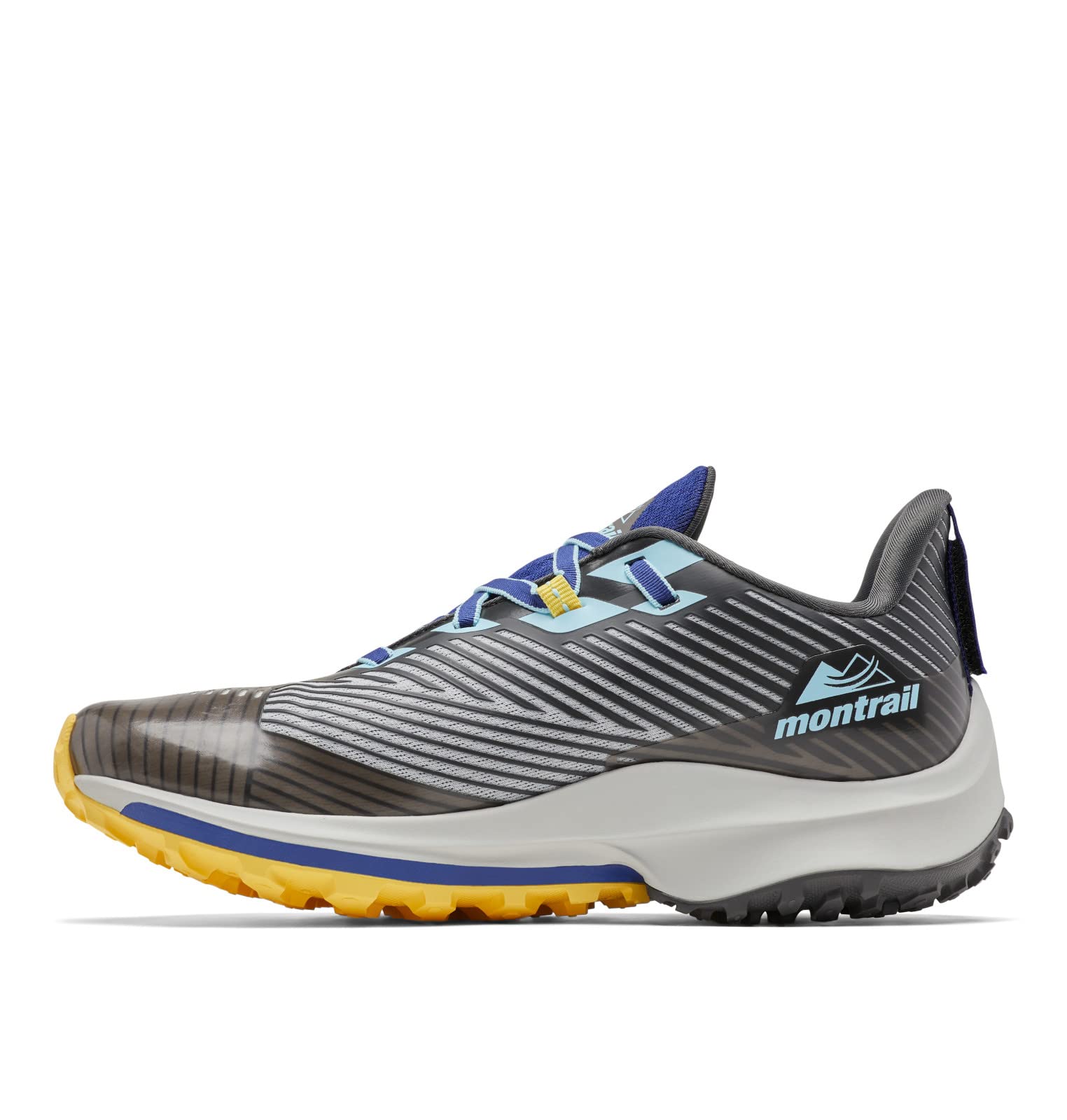 Columbia Women's Montrail Trinity Ag, Grey Ice/Spring Blue, 7