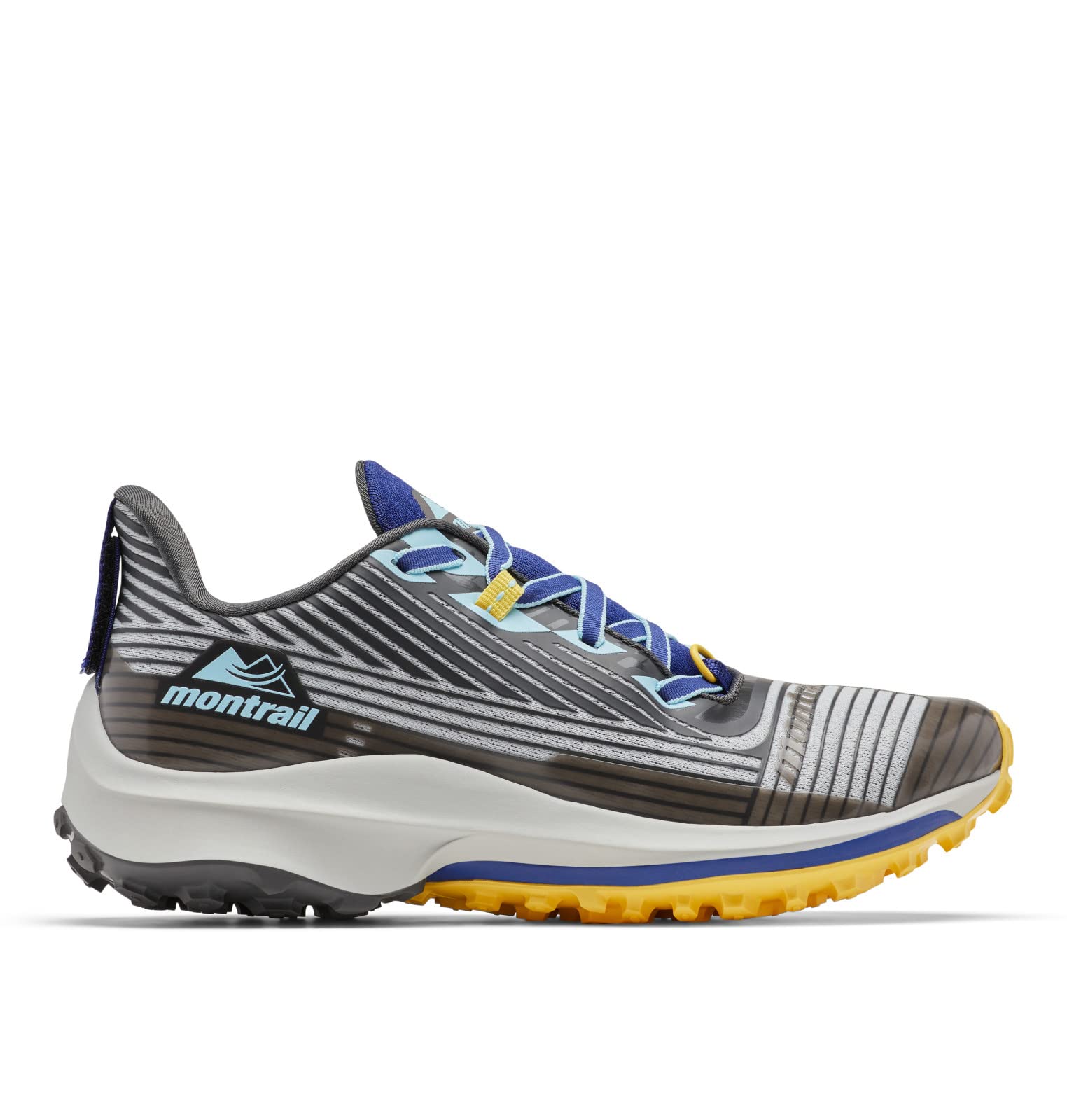 Columbia Women's Montrail Trinity Ag, Grey Ice/Spring Blue, 7