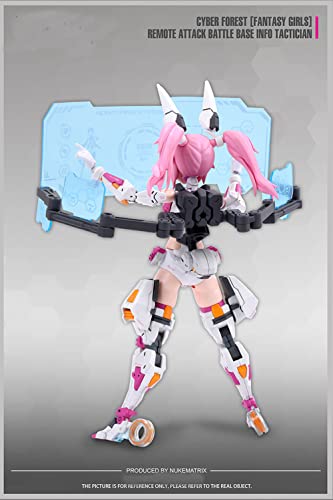 i8 TOYS Nuke Matrix 1/12 Scale Bunny ATK Girl Rabbit Mecha Girl Model Kits, Multicolored, Medium, (SJYT-001)