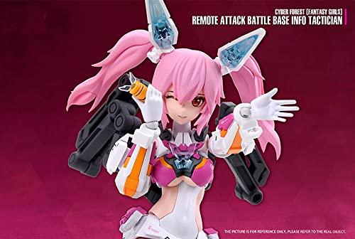 i8 TOYS Nuke Matrix 1/12 Scale Bunny ATK Girl Rabbit Mecha Girl Model Kits, Multicolored, Medium, (SJYT-001)