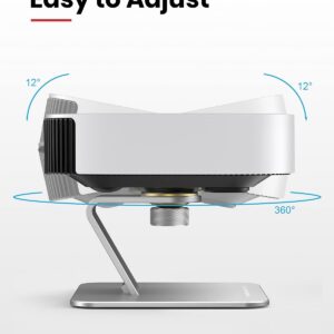 Nebula Capsule II Smart Mini Projector with Nebula Desktop Stand for Projectors, 360° and Height Adjustment